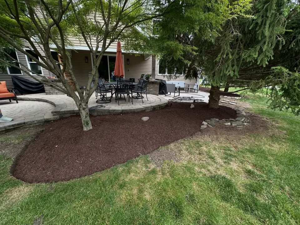Lawn and landscape work from the Royals project gallery